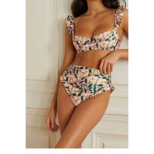 Aqua by Aqua Bendita Jengibre Dos Gardenias Bikini XL